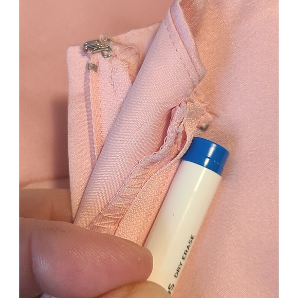 Alfred Angelo Dress Women's Size 4 Pink Strapless Knee Length Party Barbiecore - Picture 12 of 12